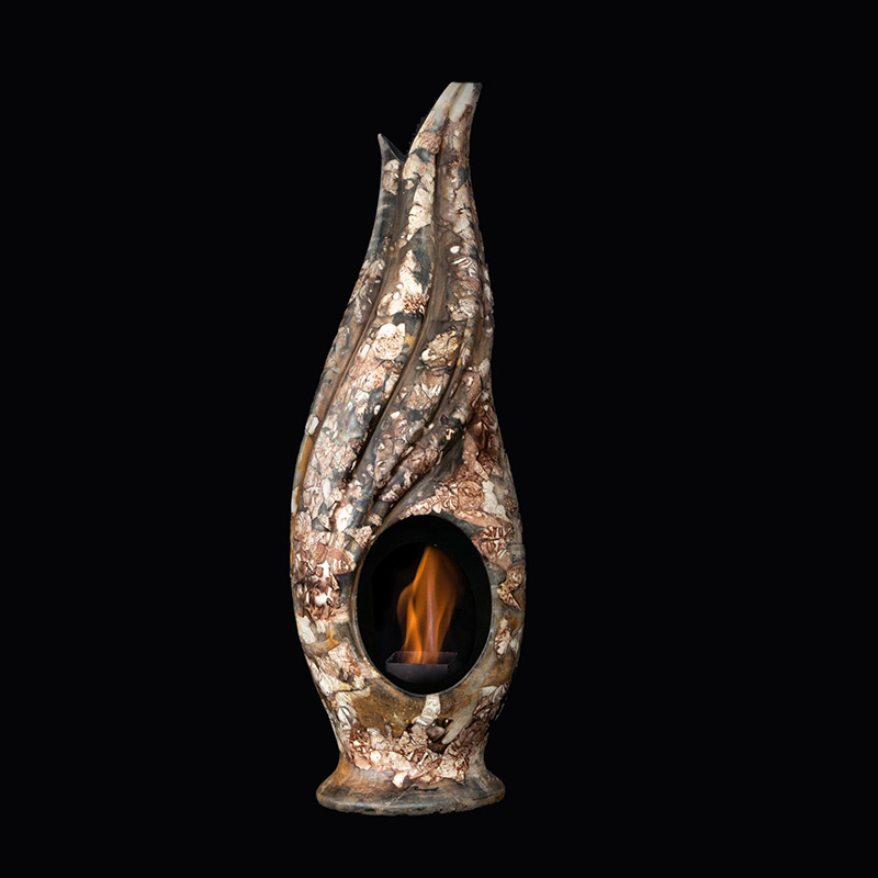 Bio-Fireplace FLAME  -  Alessandro Romagnoli - Handcrafted and artistic bio-fireplaces
