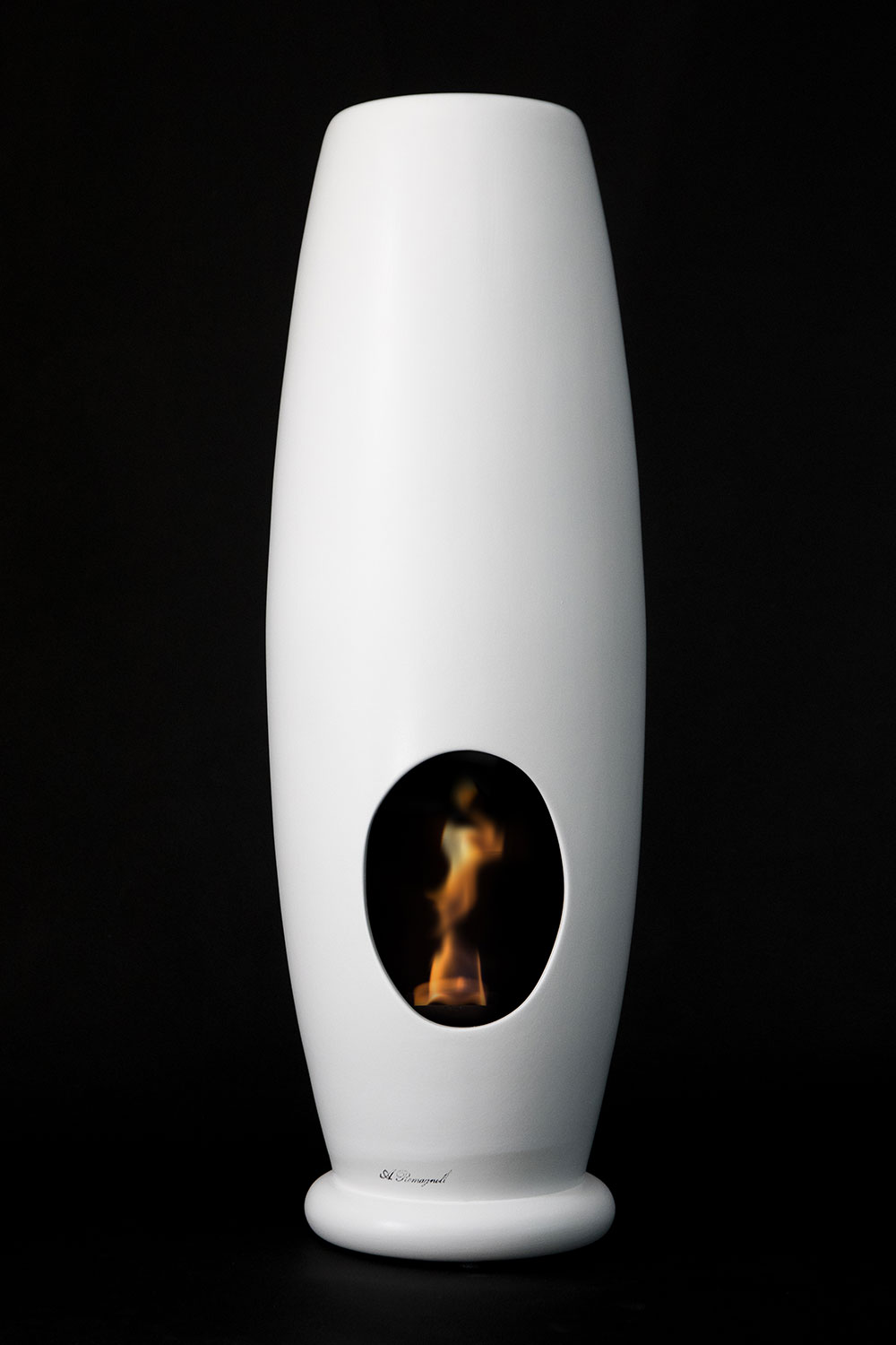 Classic - Handcrafted and artistic bio-fireplace hand painted with non-toxic paint